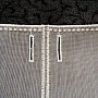 Modern woven Curtain 11497 white