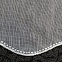 Modern woven Curtain 11497 white