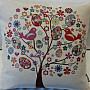 Tapestry pillow-case Spring tree
