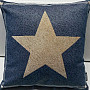 Tapestry pillow-case BLUE STAR 1