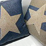 Tapestry cushion cover BLUE STAR 2