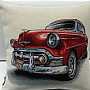 Tapestry cushion cover AMERICAN CAR