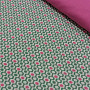 Decorative fabric PEIXO MENTHE/CORAL