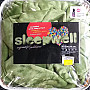 Micro flannel sheet SLEEP WELL green - kiwi