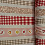 Decorative fabric TVIST PRINCESS B01 orange