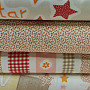 Decorative fabric TVIST PRINCESS F01 orange