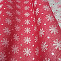 Decorative fabric GLOW red