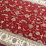 Woolen classic carpet DIAMOND red