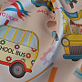 Decorative fabric 10027-03 BACK TO SCHOOL