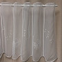 Stained glass curtain embroidered Dandelion Gerster 11456