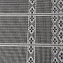 Jacquard curtain for stained glass window 11542