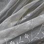 Modern woven Curtain 11537 white