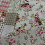Decorative fabric ROSES MARTA patchwork