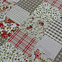 Decorative fabric ROSES MARTA patchwork