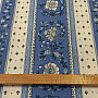 Cotton fabric VOLKS blue strips