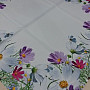 Christmas tablecloth and shawls Spring meadow