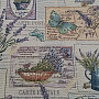 Tapestry fabric LAVENDER SEEDS GARDEN 3