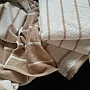 Luxurious towel LINE 155 ecru/beige