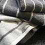Luxury towel and bath towel LINE 072 gray