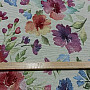 Tapestry fabric PASTEL FLOWERS