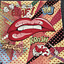 Tapestry cushion cover COMICS LIPS