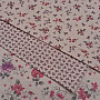 Decorative fabric FLOWERS ALBA pink