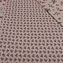 Decorative fabric FLOWERS ALBA pink