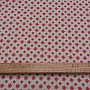 Decorative fabric FLOWERS CLARA pink