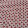 Decorative fabric FLOWERS CLARA pink