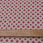 Decorative fabric FLOWERS CLARA pink