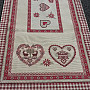 Tapestry tablecloth 38 x100 Tyrolean Alps