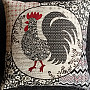 Tapestry pillow-case PATCHWORK COCK