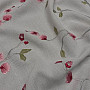 Embroidered decorative fabric ASHVILLE pink