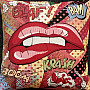 Tapestry cushion cover COMICS LIPS