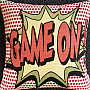 Tapestry Cushion Cover COMICS GAME ON!