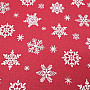 Tapestry fabric FLAKE RED