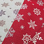 Tapestry fabric FLAKE RED