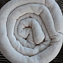 Microfiber blanket EXTRA SOFT ESTER beige/ecru
