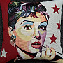 COMICS Audrey Hepburn Tapestry Cushion Cover