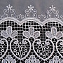 Modern embroidered curtain 13374