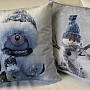 Decorative pillow-case SNOWMAN III 40x40