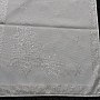 Christmas tablecloth and shawls SILVER CHRISTMAS NATUR