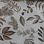 Decorative fabric FERN BROWN