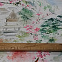 Decorative fabric MIDORI Japanesse country