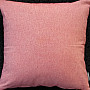 Decorative pillow-case PASTEL red