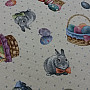 Tapestry fabric EASTER BUNNY