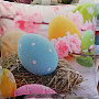 Decorative pillow-case EASTEREGGS