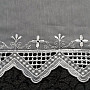 Modern embroidered curtain 733