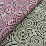 Decorative fabric MANDALA ECO lila