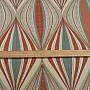 Decorative fabric ROMBOS brown